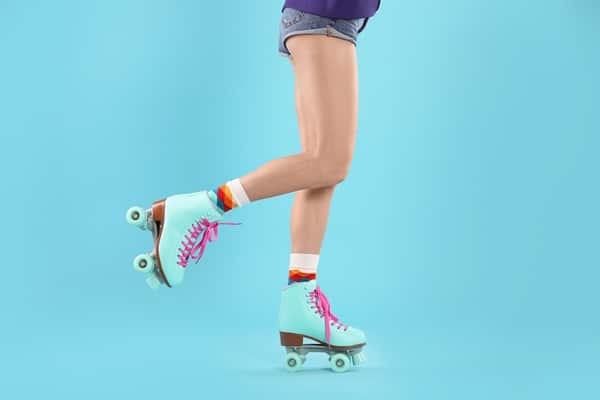 why do roller skates have heels